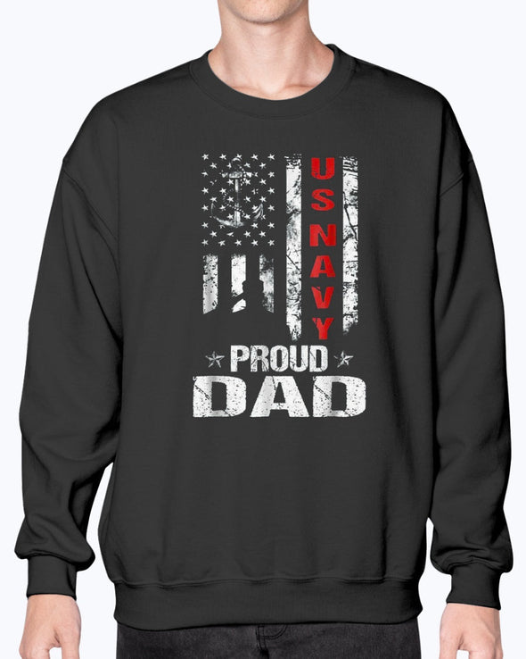Proud U.S Navy Dad T-shirts - MotherProud