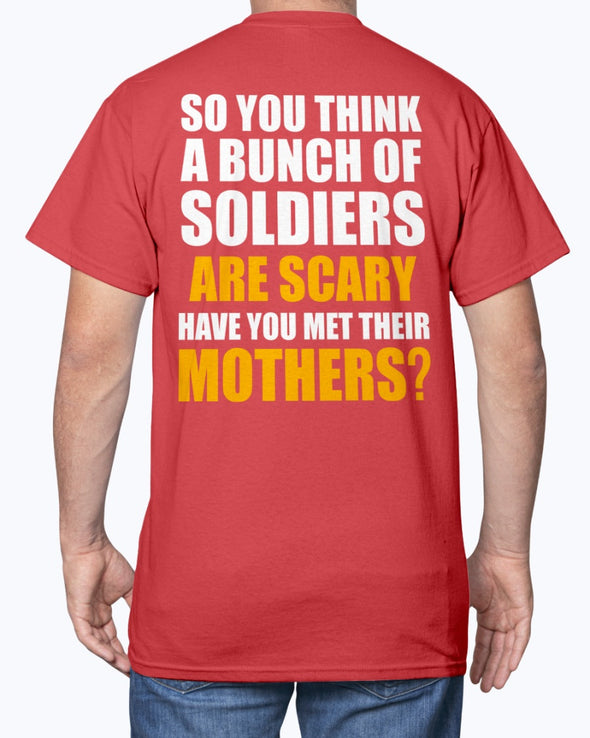 Proud Army Mom Scary T-shirts - MotherProud