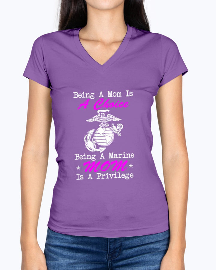 Proud Marine Mom Is Privilege T-shirts