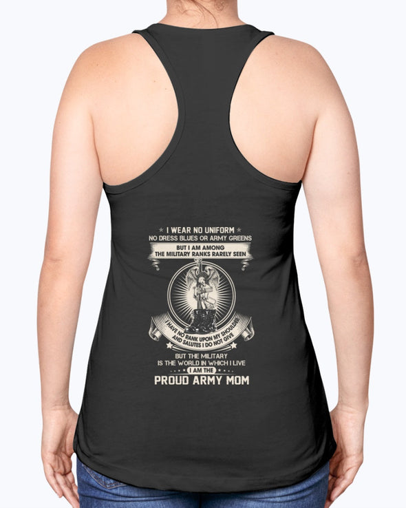 US Army Mom The Silent Ranks T-shirts - MotherProud