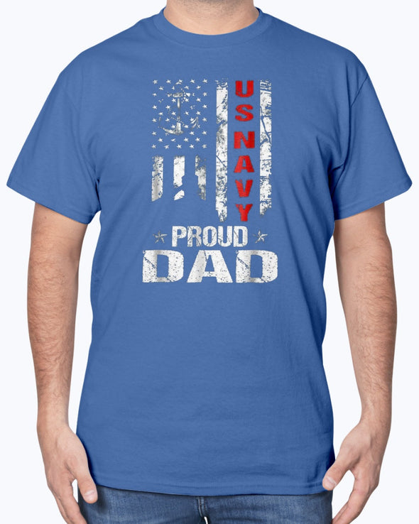 Proud U.S Navy Dad T-shirts - MotherProud