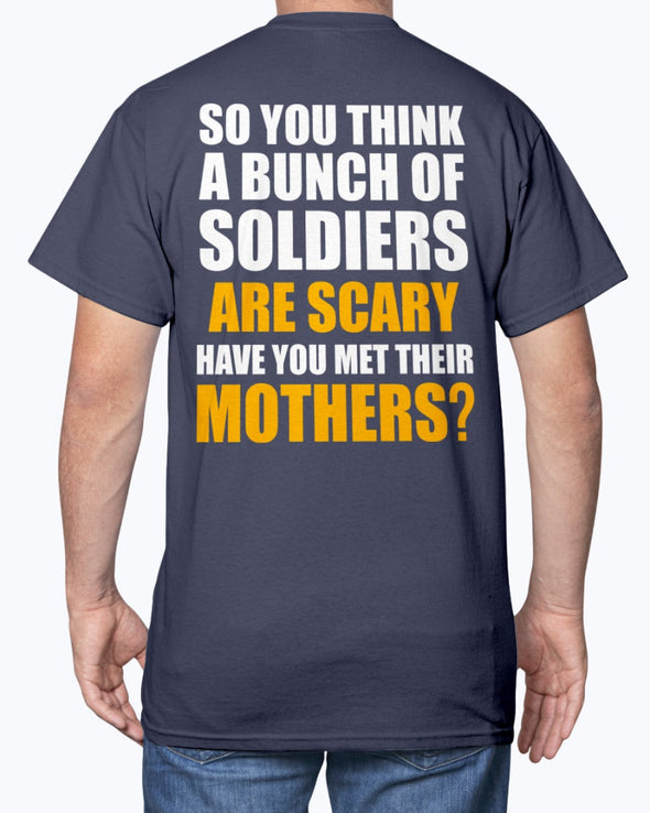 Proud Army Mom Scary T-shirts - MotherProud