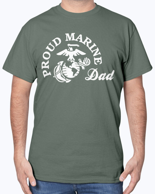 Proud U.S Marine Dad T-shirts - MotherProud