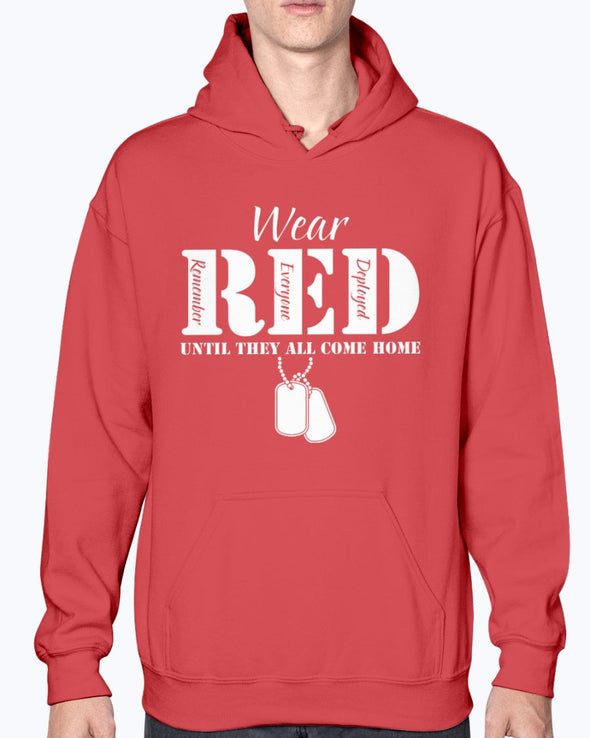 RED Friday Wear RED Until All Come Home T-shirts - MotherProud