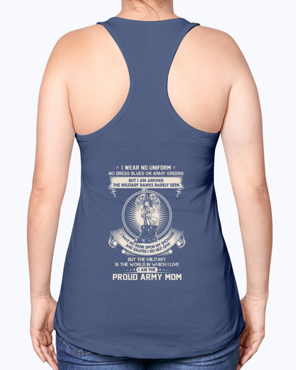 US Army Mom The Silent Ranks T-shirts - MotherProud