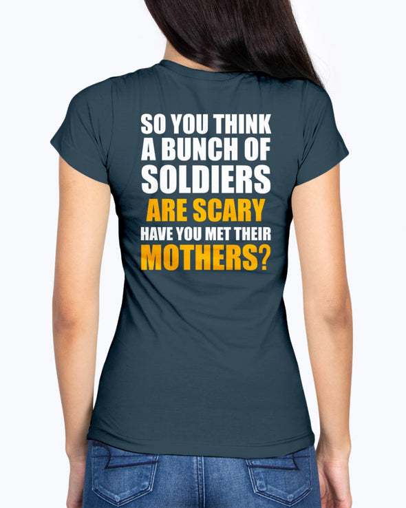 Proud Army Mom Scary T-shirts - MotherProud
