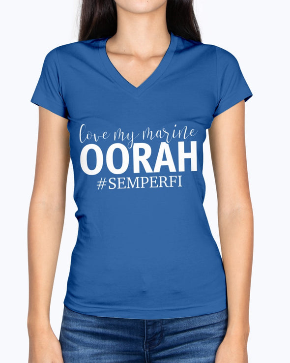 Proud Marine Mom Oorah T-shirts