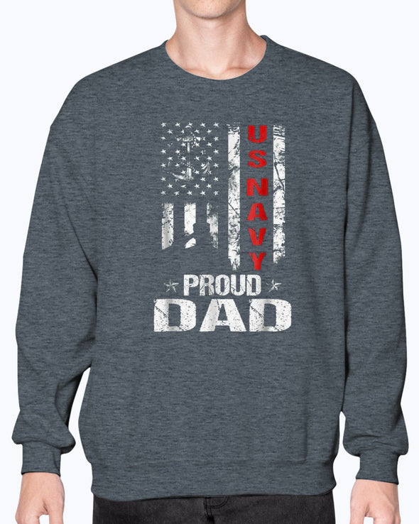 Proud U.S Navy Dad T-shirts - MotherProud