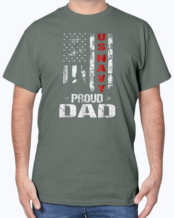 Proud U.S Navy Dad T-shirts - MotherProud