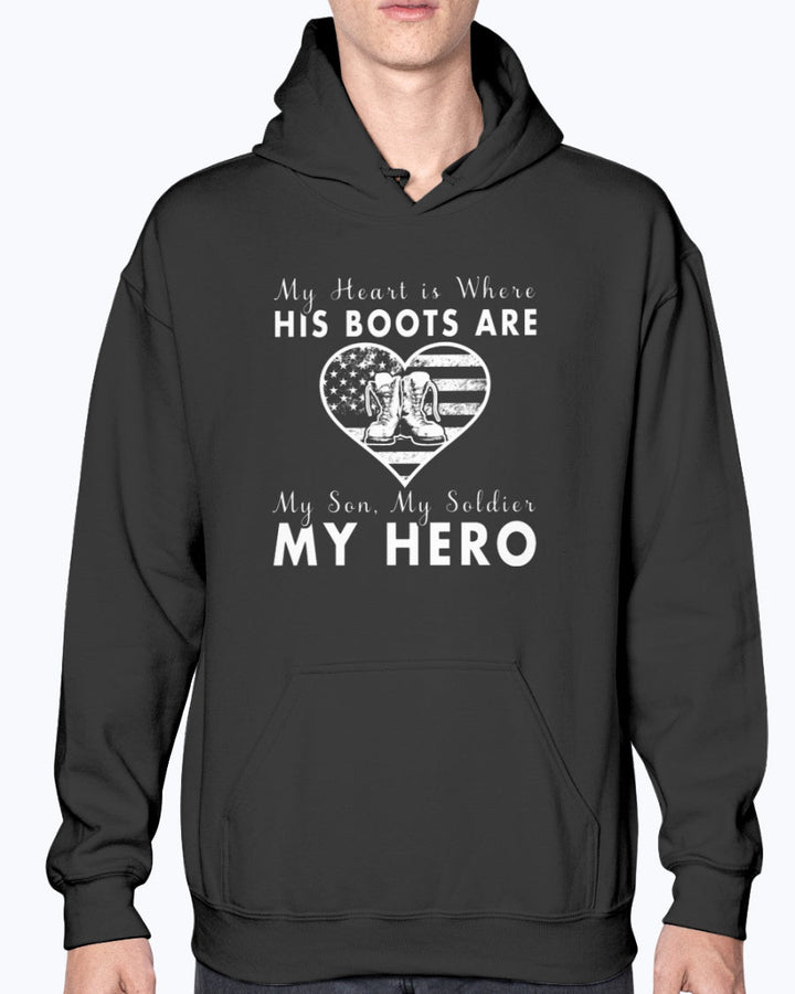 Army Mom Heart & Boots T-shirts image 14