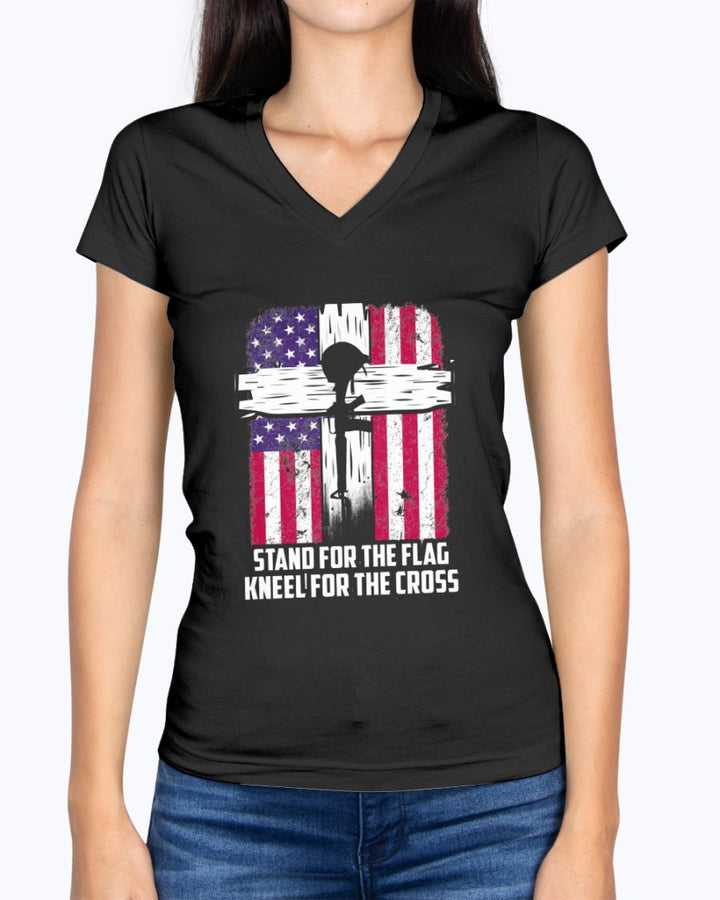 Proud Military Mom Stand & Kneel T-shirts - MotherProud
