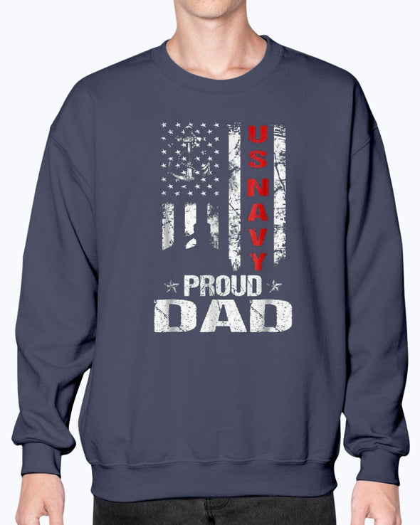Proud U.S Navy Dad T-shirts - MotherProud