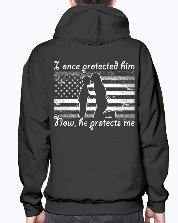 US Army Mom Once Protected Flag T-shirts image 2