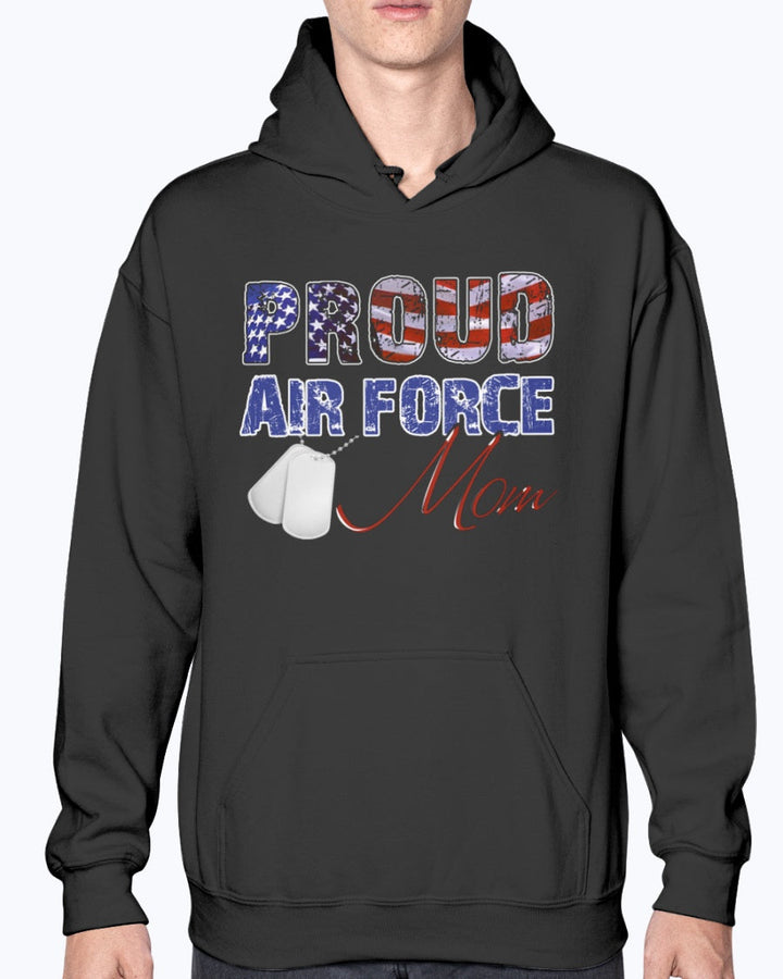 Proud Air Force Mom Distress Flag T-shirts - MotherProud