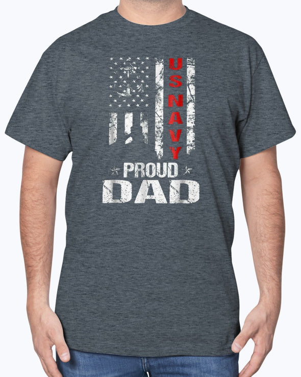 Proud U.S Navy Dad T-shirts - MotherProud