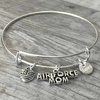 AIR FORCE MOM Bangles Bracelet