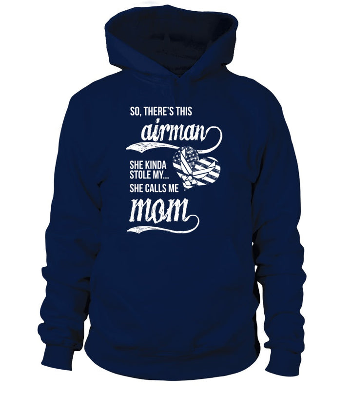 Air Force Mom Daughter Stole My Heart T-shirts - MotherProud