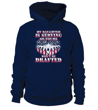 Air Force Mom Drafted Daughter T-shirts - MotherProud