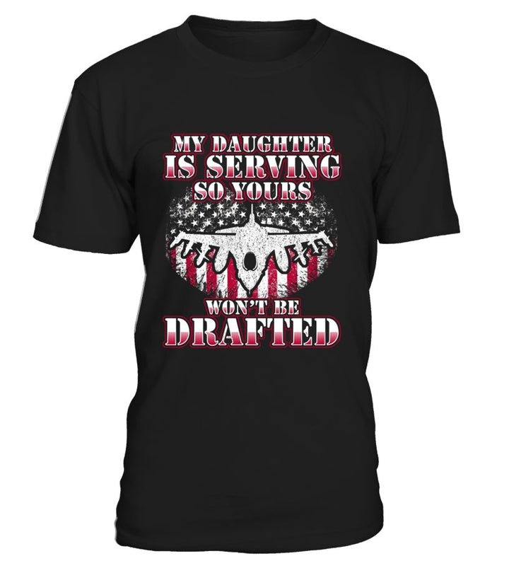 Air Force Mom Drafted Daughter T-shirts - MotherProud