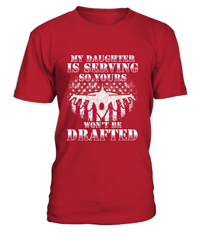 Air Force Mom Drafted Daughter T-shirts - MotherProud