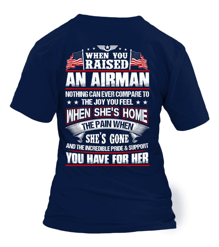 Air Force Mom When You Raised Daughter T-shirts - MotherProud