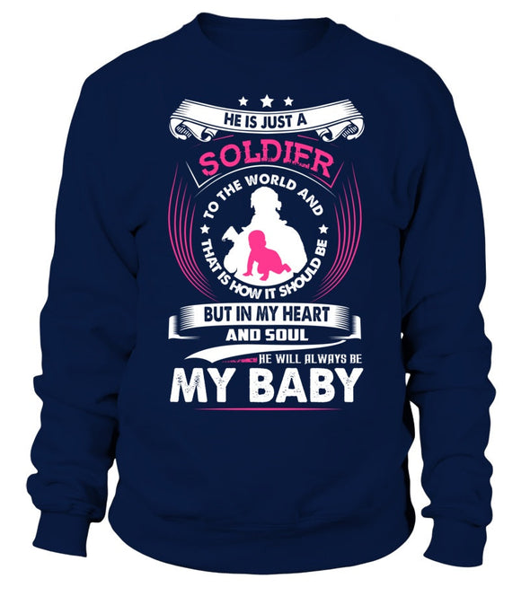 Army Mom Always My Baby T-shirts - MotherProud
