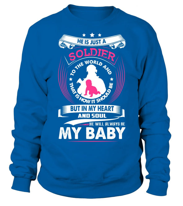 Army Mom Always My Baby T-shirts - MotherProud