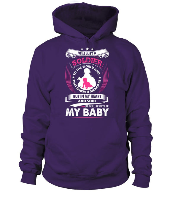 Army Mom Always My Baby T-shirts - MotherProud