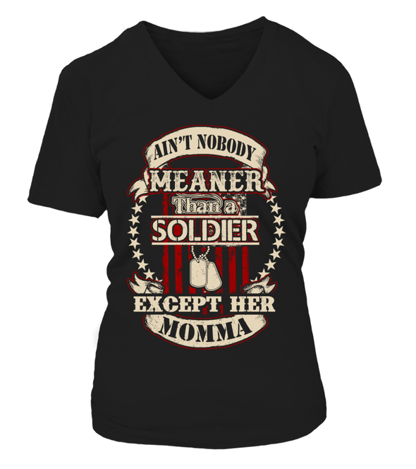 Army Mom Daughter Meaner T-shirts - MotherProud
