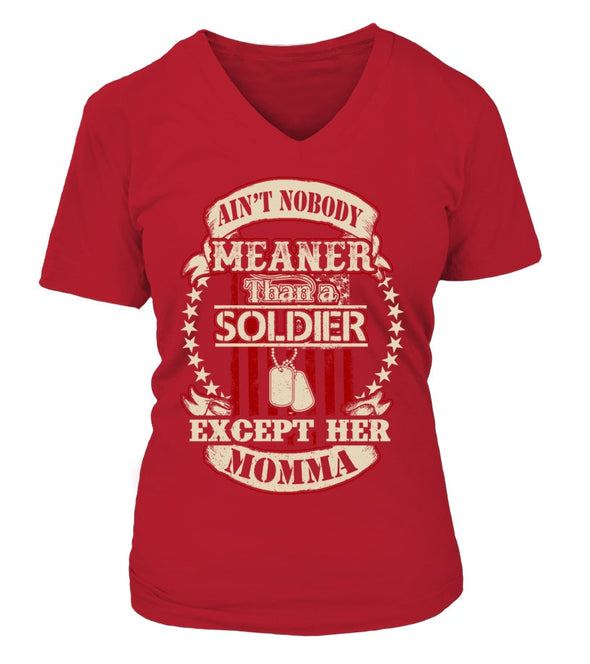 Army Mom Daughter Meaner T-shirts - MotherProud