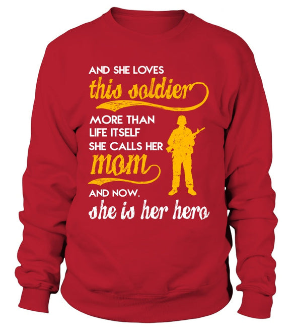 Army Mom Daughter More Than Life Itself T-shirts - MotherProud