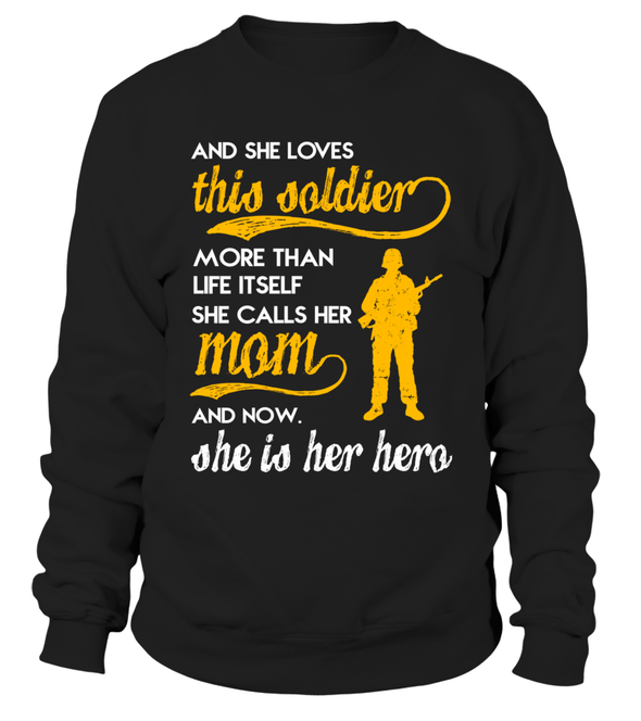Army Mom Daughter More Than Life Itself T-shirts - MotherProud