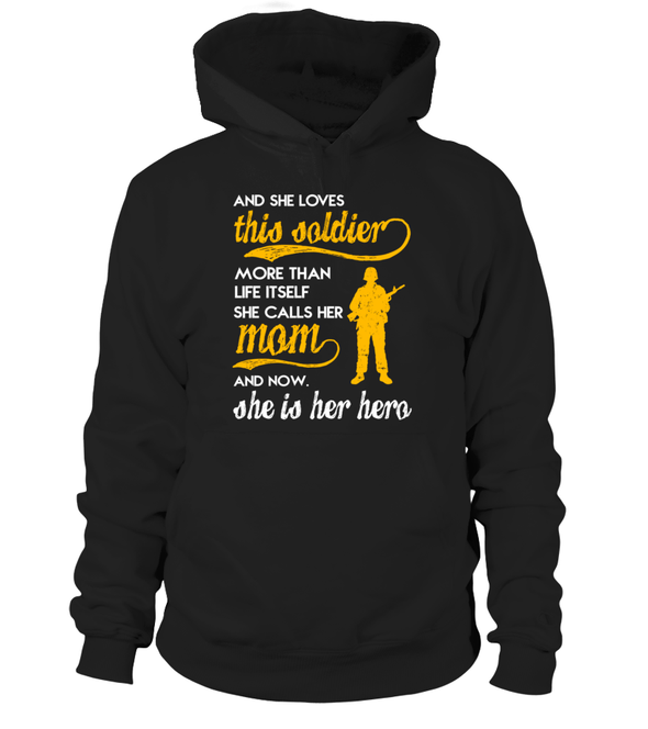 Army Mom Daughter More Than Life Itself T-shirts - MotherProud