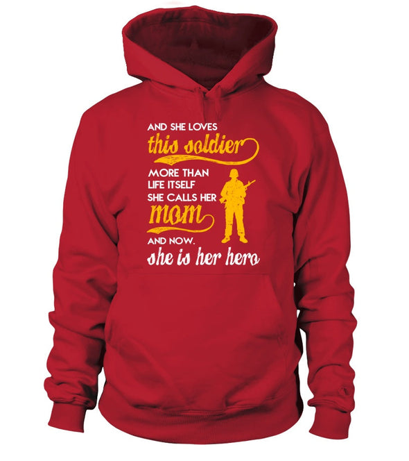Army Mom Daughter More Than Life Itself T-shirts - MotherProud