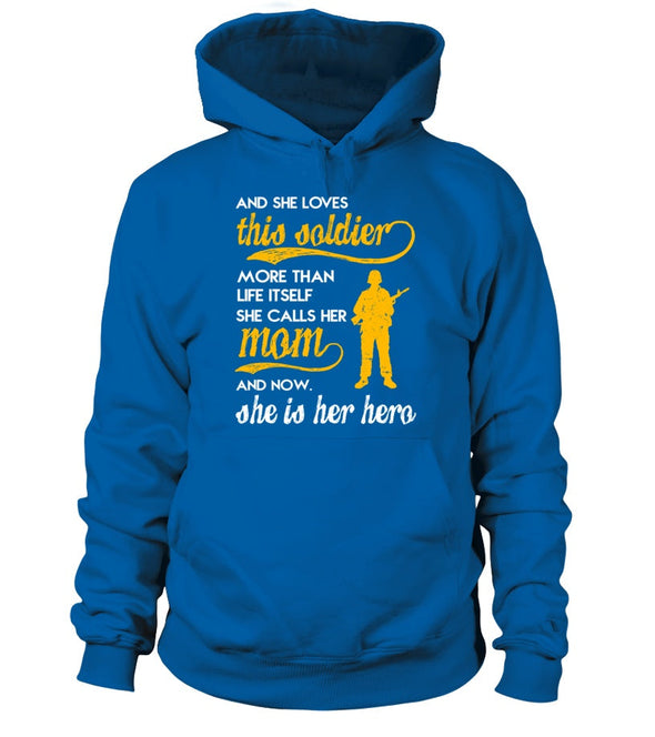 Army Mom Daughter More Than Life Itself T-shirts - MotherProud