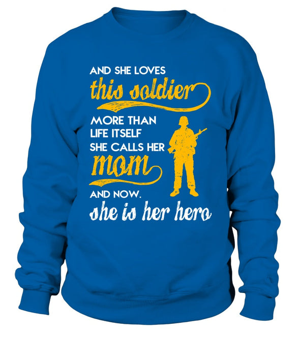 Army Mom Daughter More Than Life Itself T-shirts - MotherProud