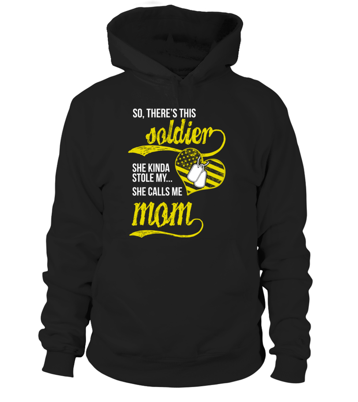 Army Mom Daughter Stole My Heart T-shirts - MotherProud