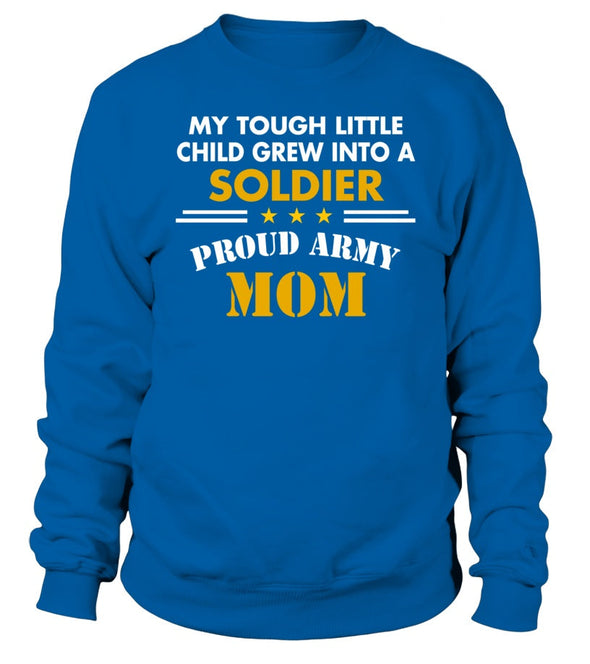 Army Mom Tough Little Child T-shirts - MotherProud