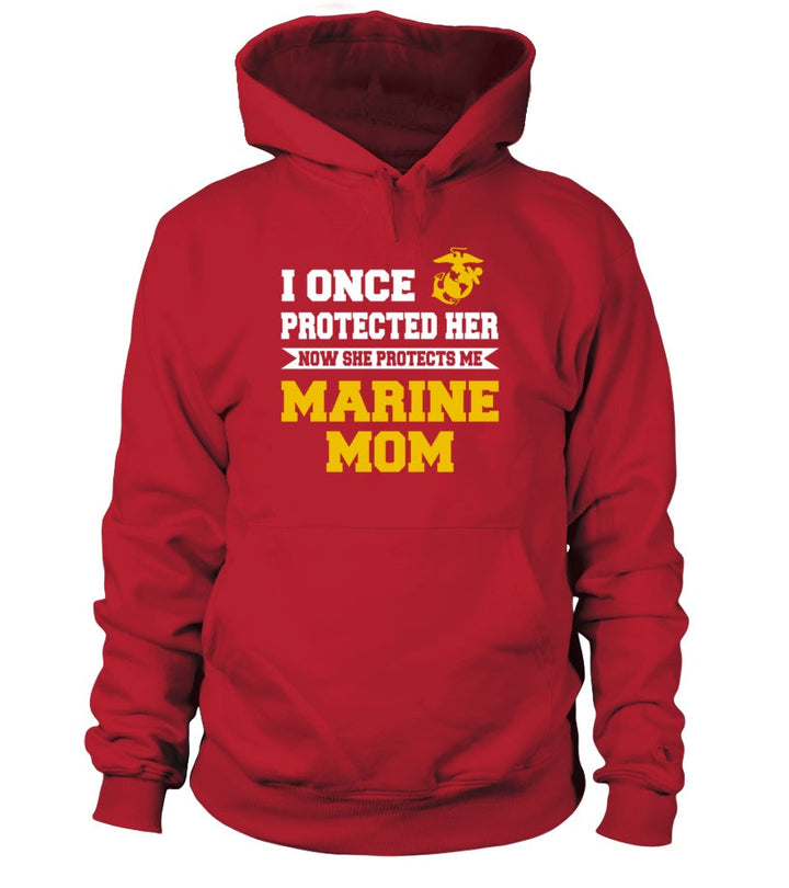 Marine Mom Daughter Once Protect T-shirts - MotherProud
