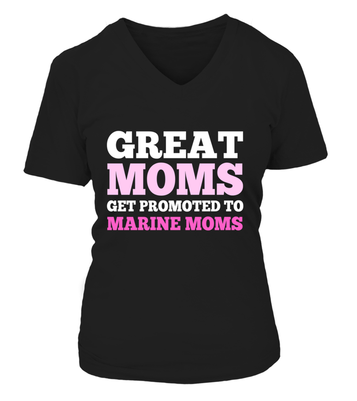 Marine Mom Get Promoted T-shirts - MotherProud