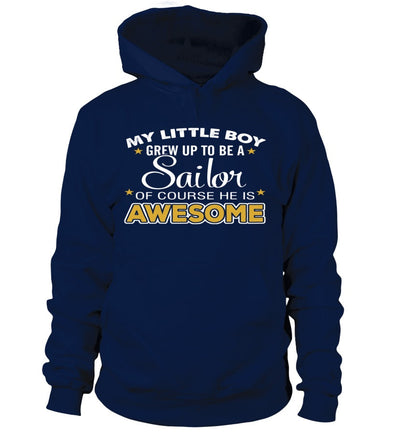 Navy Mom Awesome T-shirts - MotherProud