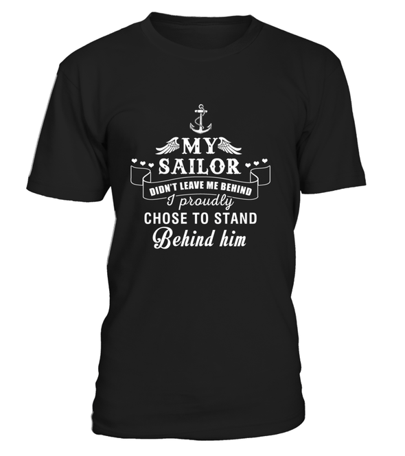 Navy Mom Choose Behind T-shirts - MotherProud