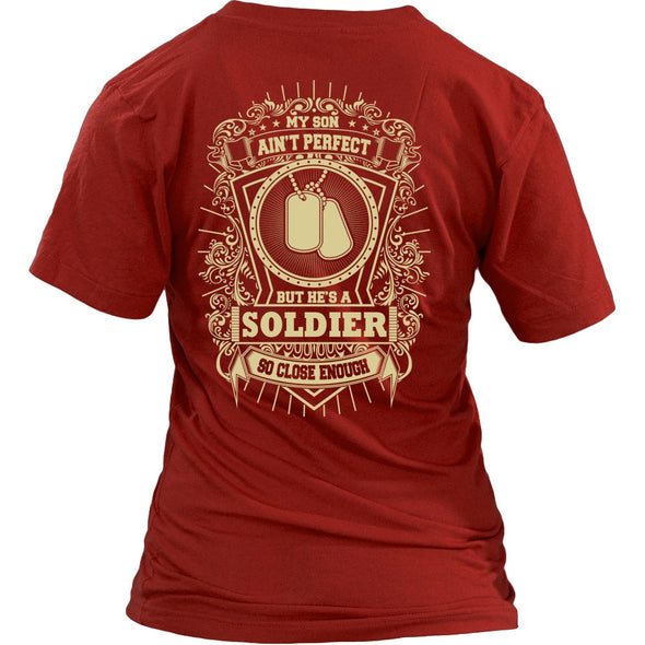 Army Mom - My Son Is A Perfect Soldier - MotherProud
