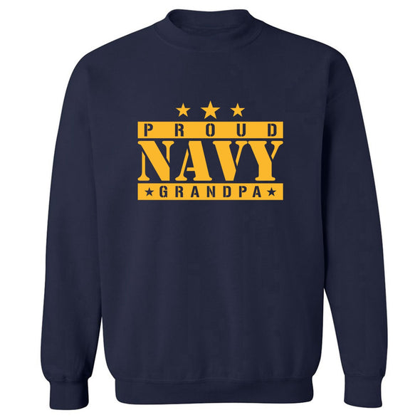 Proud Navy Grandpa Sweatshirt T-shirts
