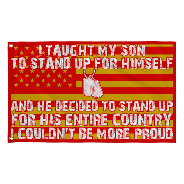 Army Mom Couldn't Be More Proud Flag - MotherProud