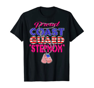 Proud Coast Guard Stepmom T-shirts
