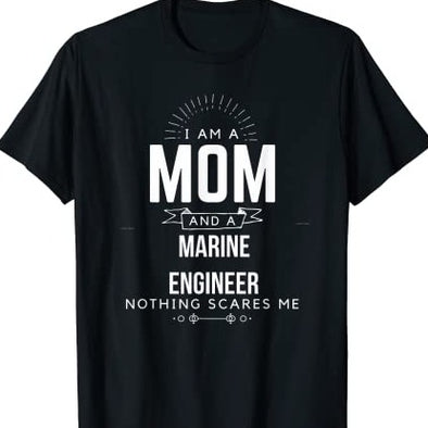 Mom Marine Engineer T-Shirt