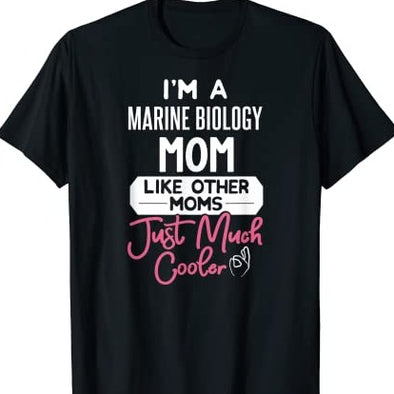 Cool Mothers Day Design Marine Mom T-Shirt