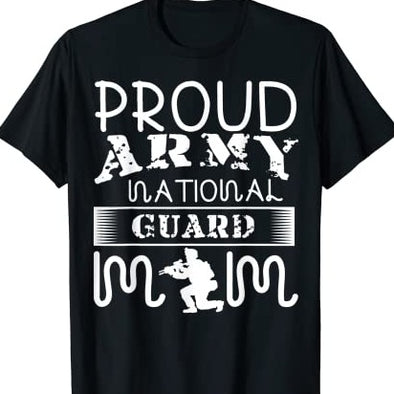 Proud Army National Guard Mom T Shirt