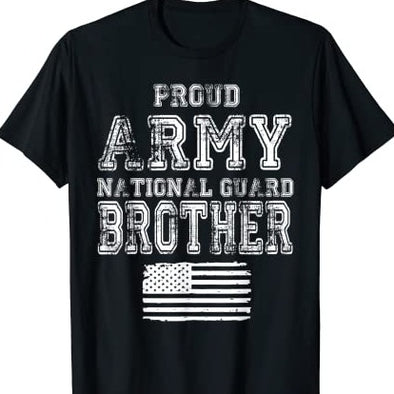 Proud Army National Guard Brother T-Shirt